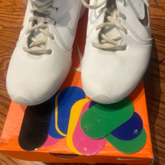 Nike White and red Athletic Shoes - Picture 9 of 9